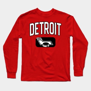 Detroit Hockey Long Sleeve T-Shirt